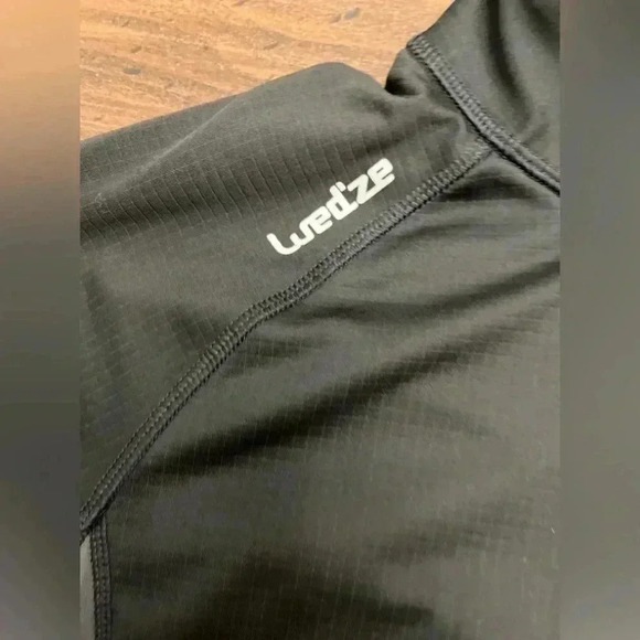 Wedze Stratermic Quarter Zip Black Gray Decathlon Size S Base Layer Ski Board - Picture 6 of 15